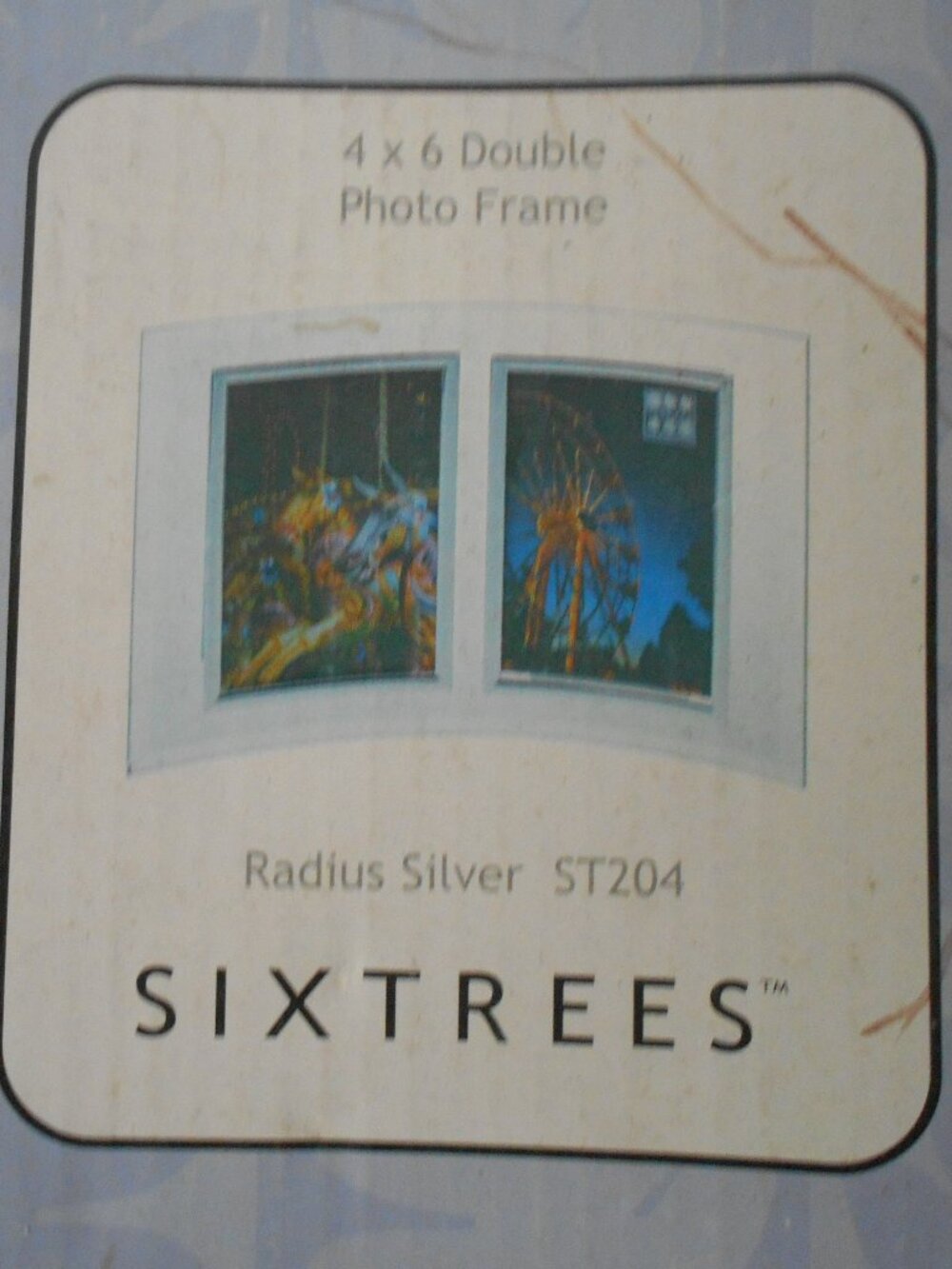 Double Photo Picture Frame- New in Box